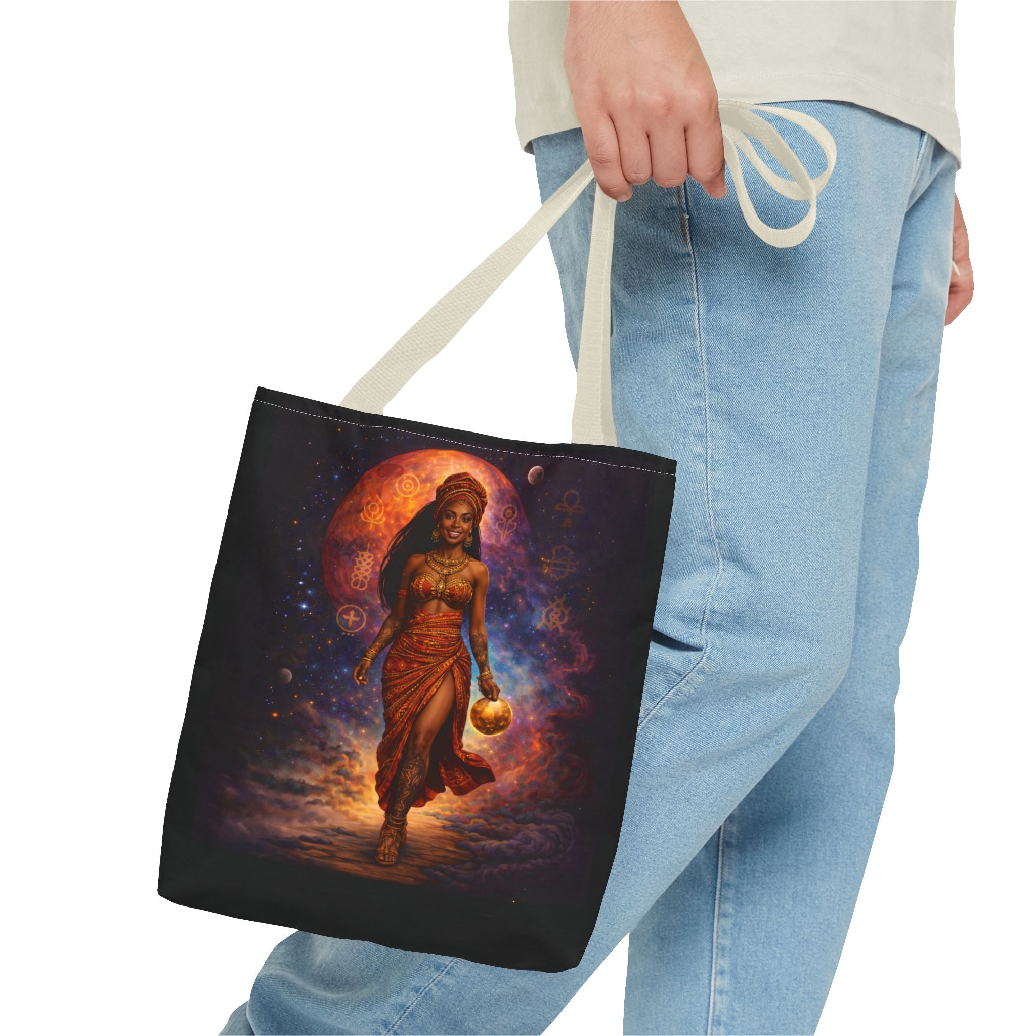 Cosmic Goddess Tote Bag