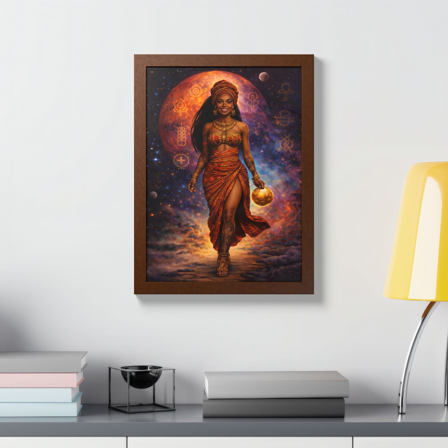Cosmic Goddess in Radiant Glory