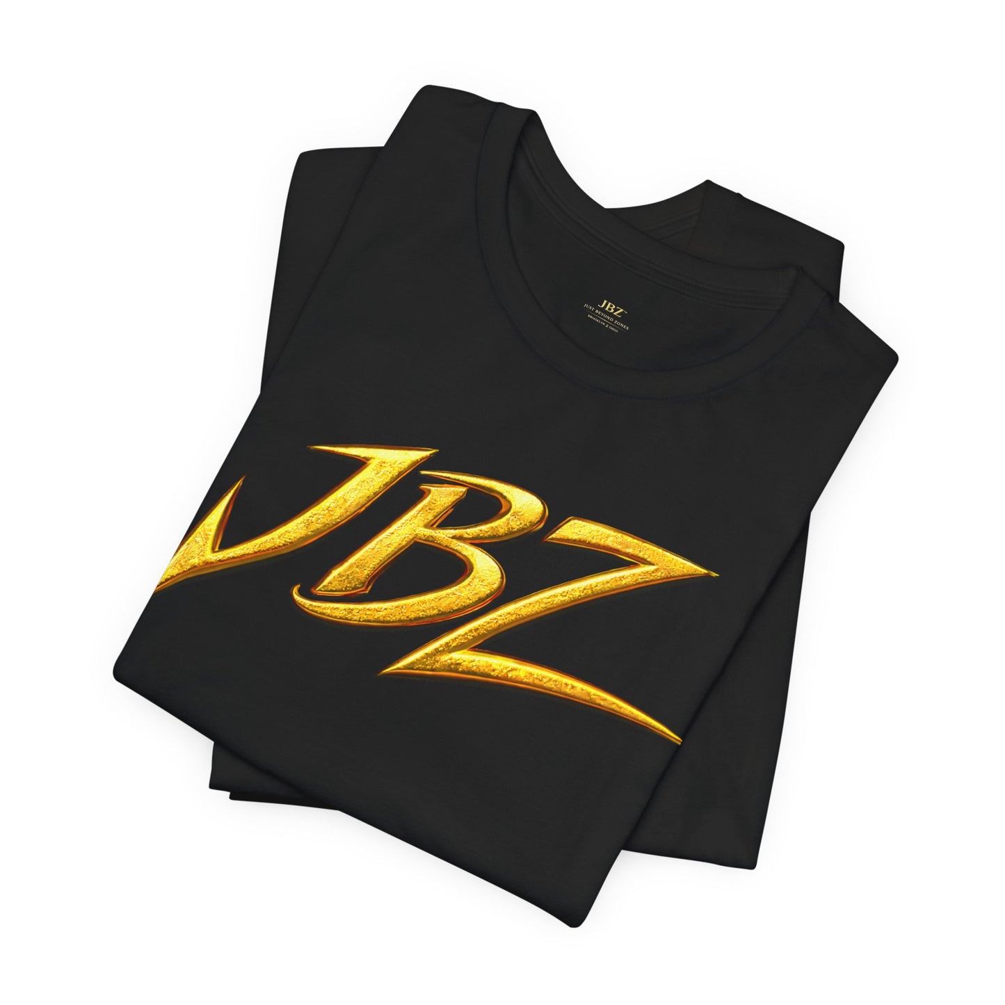 JBZ Gold Logo T-Shirt – Just Beyond Zones Streetwear