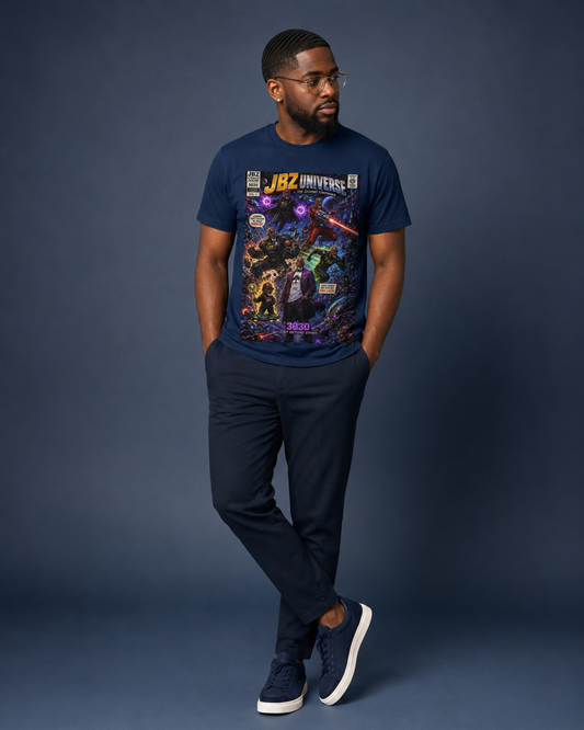 JBZ Universe 3030™ Heavyweight Graphic Streetwear T-Shirt | Brooklyn 2 Ohio Apparel