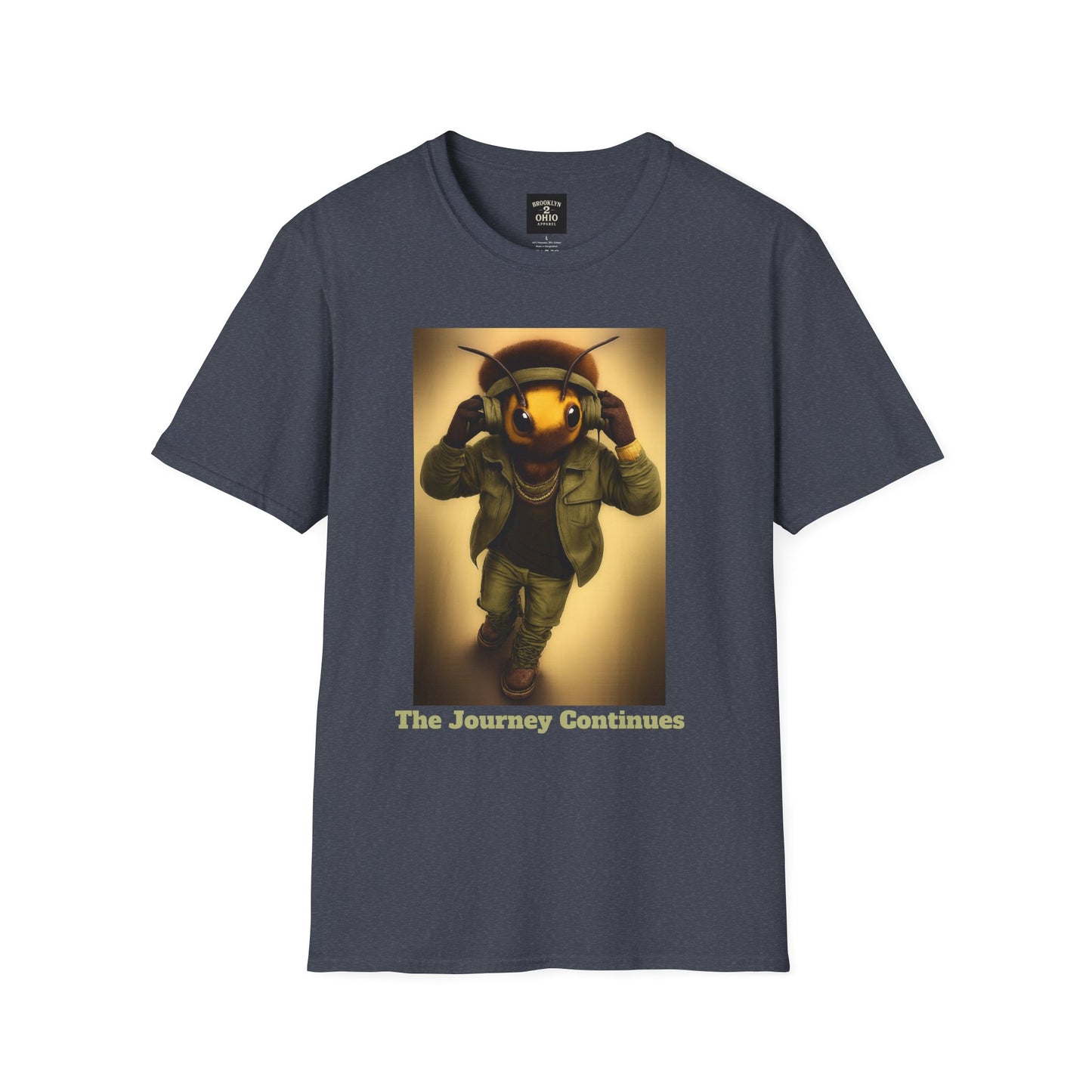 JBZ Guardian Bee “The Journey Continues” Graphic T-Shirt | Brooklyn 2 Ohio Apparel