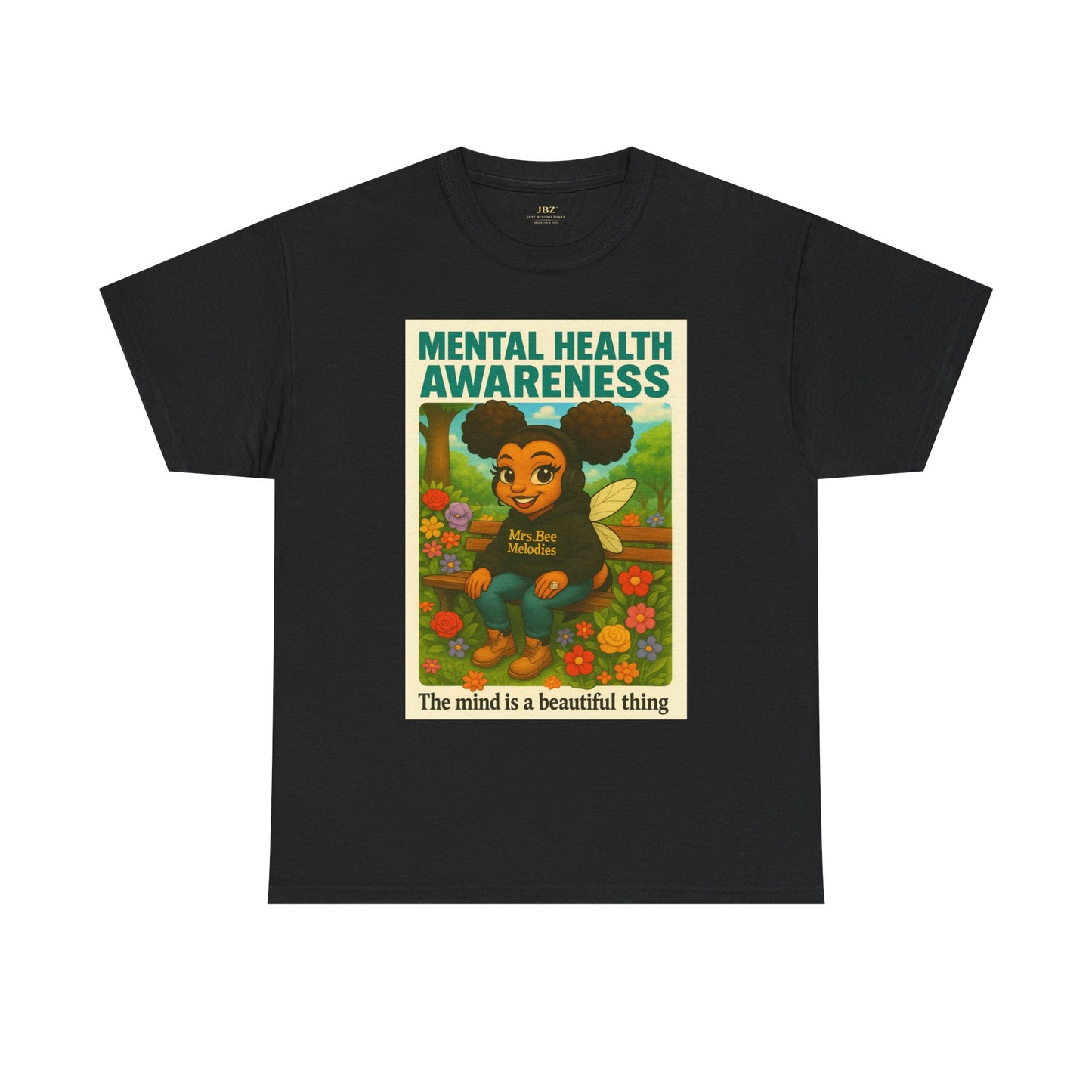 JBZ™ Mind Is Beautiful Tee | Mental Health Awareness Collection