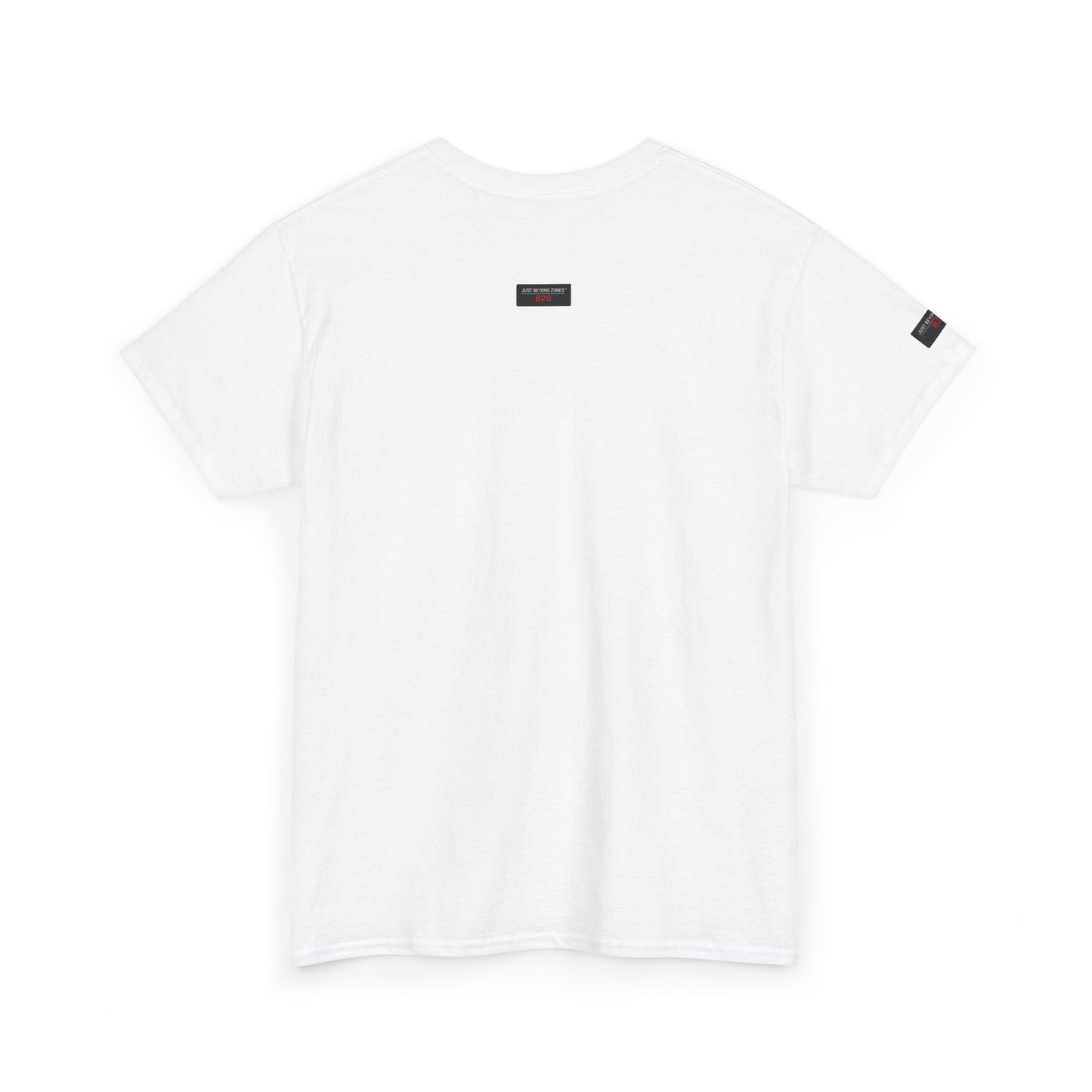 Just Beyond Zones Inspirational Graphic Tee — 'But Greatness Lives Just Beyond Zones'
