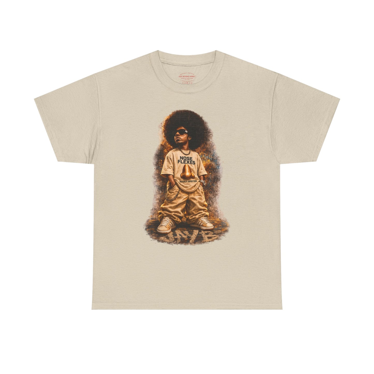 Nose Flexes™ “Ambition State of Mind” Vintage Graphic Tee | JBZ™