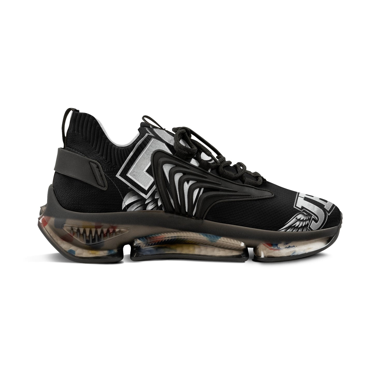 JBZ™ Split Velocity Sneakers | Black & White Streetwear Edition
