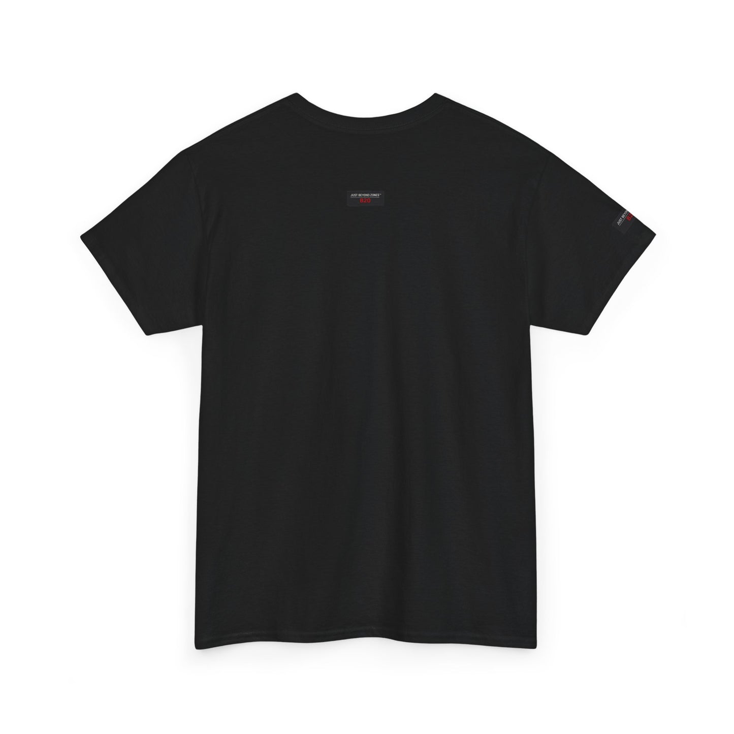 Just Beyond Zones Inspirational Graphic Tee — 'But Greatness Lives Just Beyond Zones'