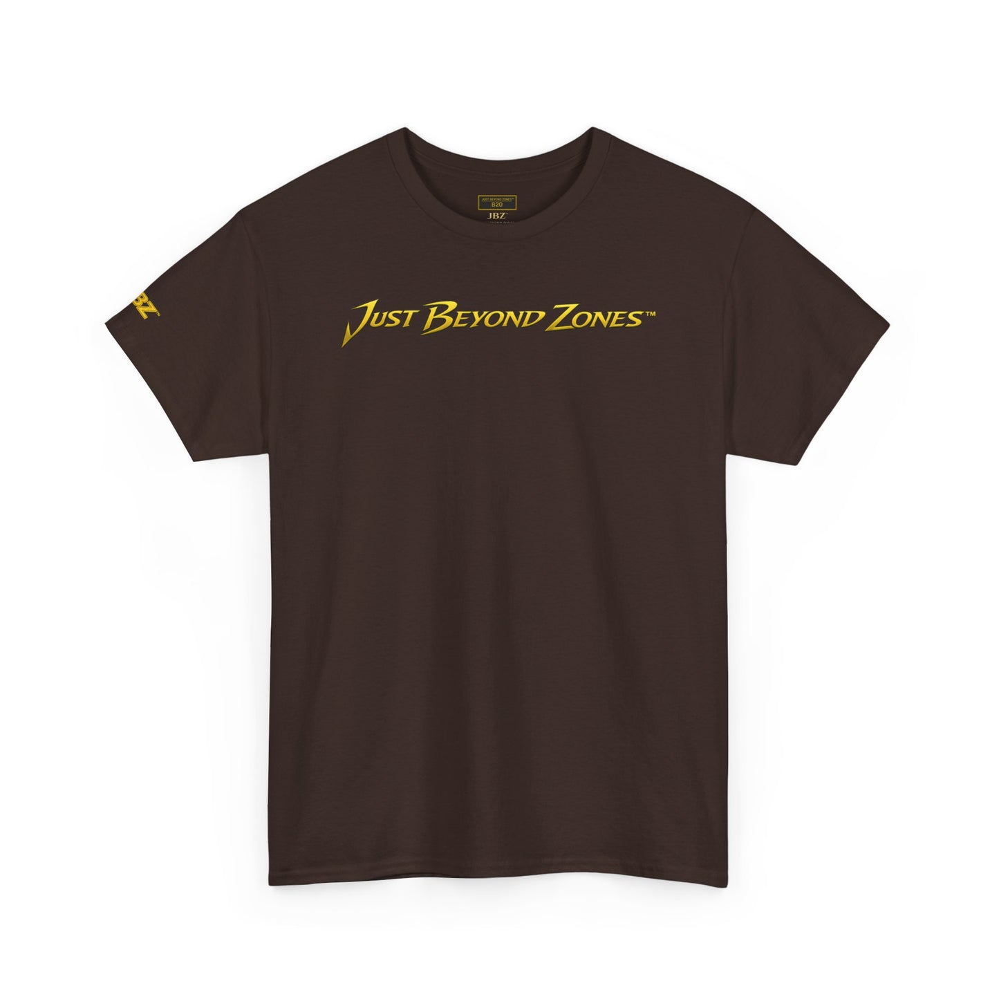 Just Beyond Zones Gold Logo T-Shirt – Unisex Cotton Tee (Gildan 5000)