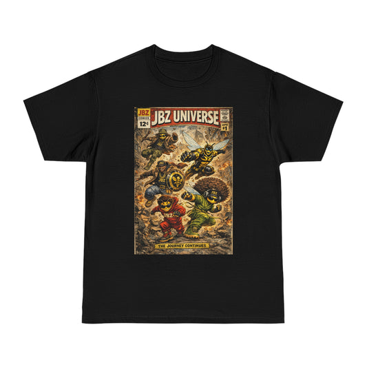 JBZ Universe™ Comic Book Graphic T-Shirt – Vintage Oversized Urban Streetwear Tee