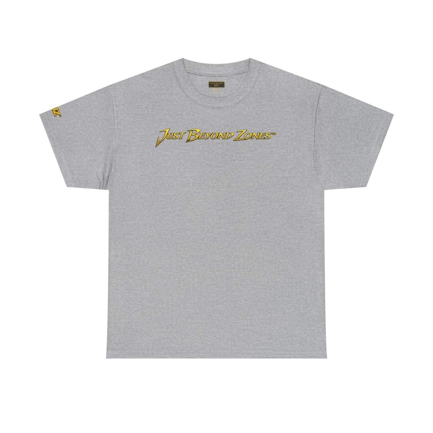 Just Beyond Zones Gold Logo T-Shirt – Unisex Cotton Tee (Gildan 5000)