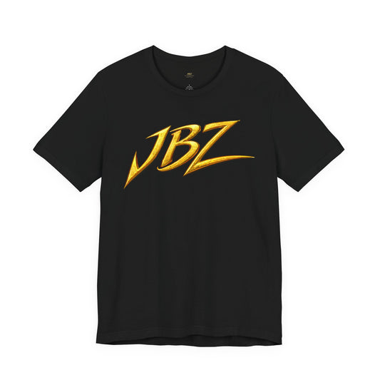 JBZ Gold Logo T-Shirt – Just Beyond Zones Streetwear