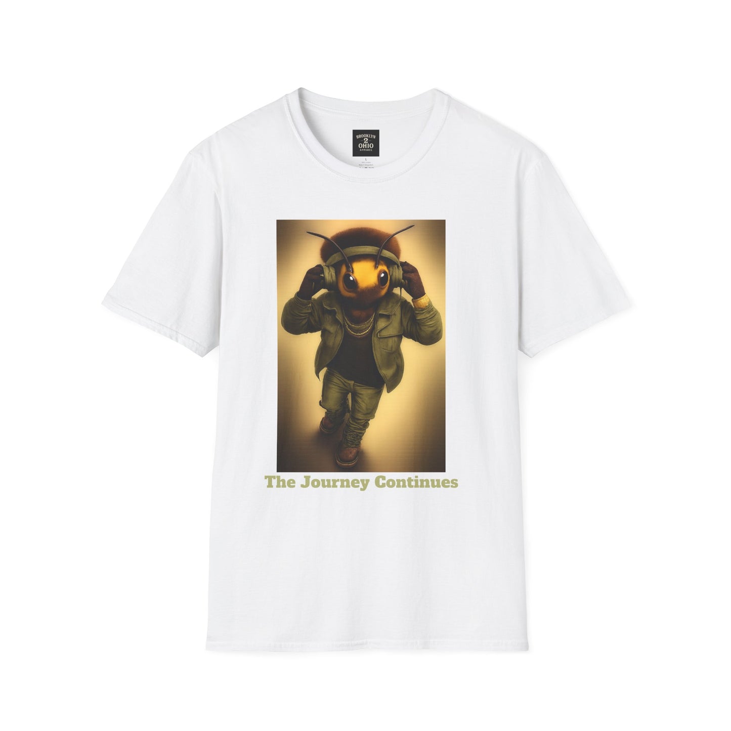 JBZ Guardian Bee “The Journey Continues” Graphic T-Shirt | Brooklyn 2 Ohio Apparel