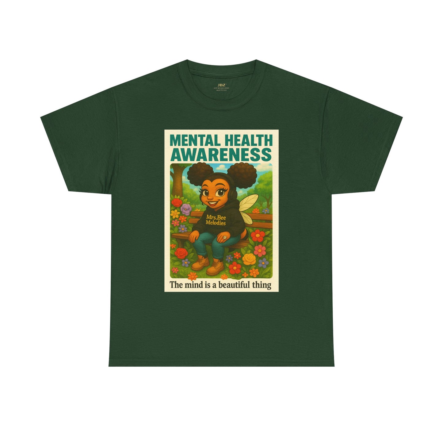 JBZ™ Mind Is Beautiful Tee | Mental Health Awareness Collection