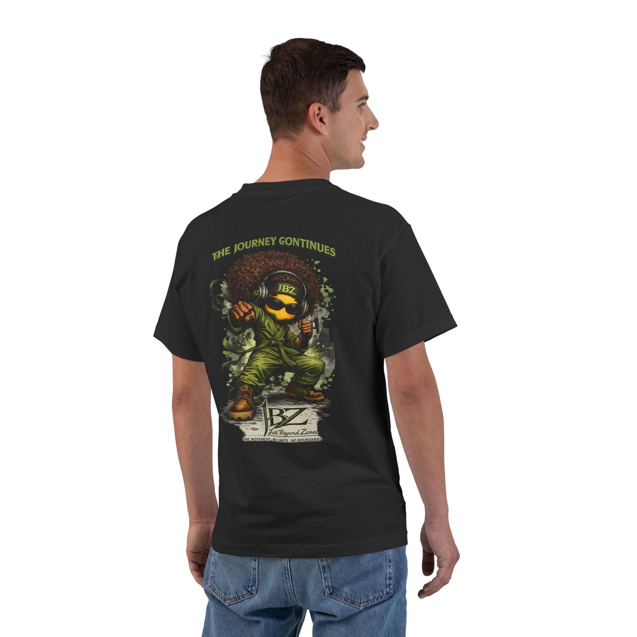 JBZ Just Beyond Zones Graphic T-Shirt – Streetwear Motivation Tee | Brooklyn 2 Ohio Apparel