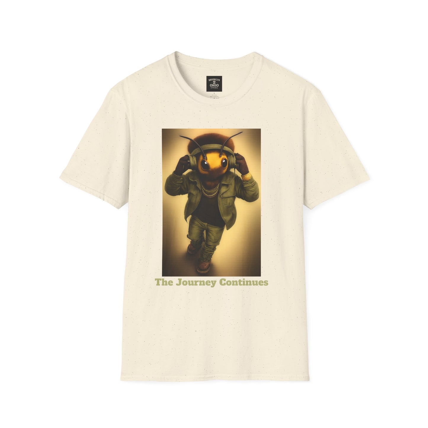 JBZ Guardian Bee “The Journey Continues” Graphic T-Shirt | Brooklyn 2 Ohio Apparel
