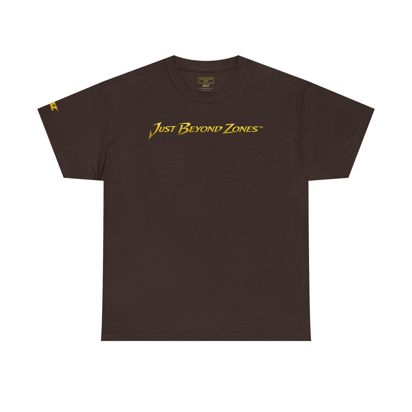 Just Beyond Zones Gold Logo T-Shirt – Unisex Cotton Tee (Gildan 5000)