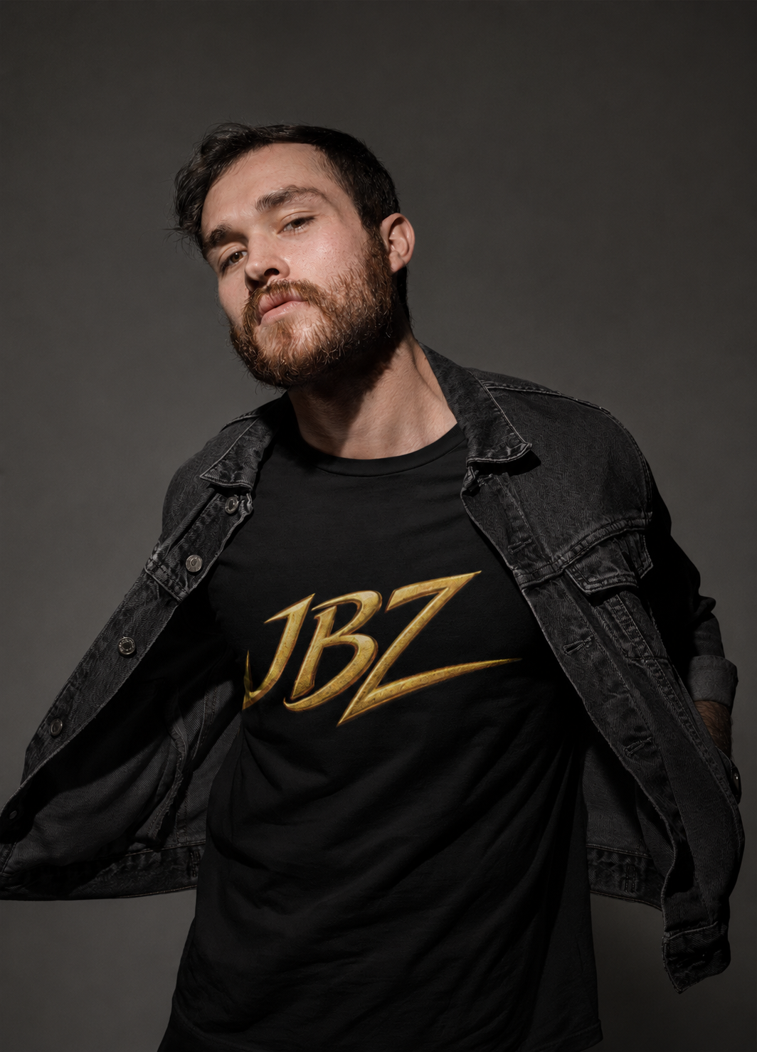 JBZ Gold Logo T-Shirt – Just Beyond Zones Streetwear