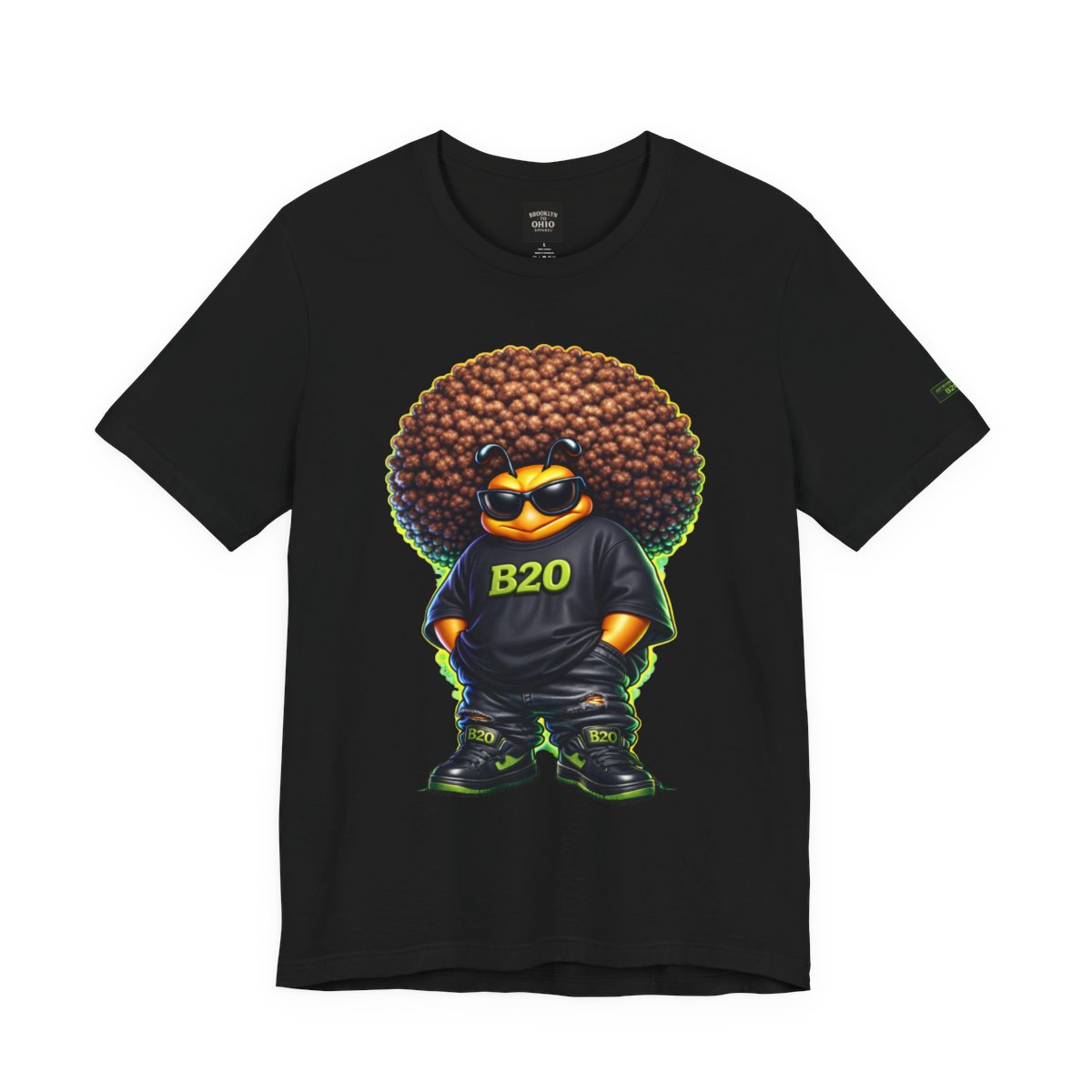 JBZ Guardian Bee Street Graphic T-Shirt | Brooklyn 2 Ohio Apparel