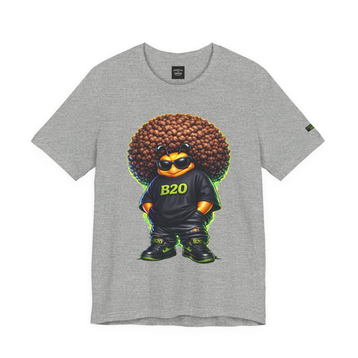 JBZ Guardian Bee Street Graphic T-Shirt | Brooklyn 2 Ohio Apparel