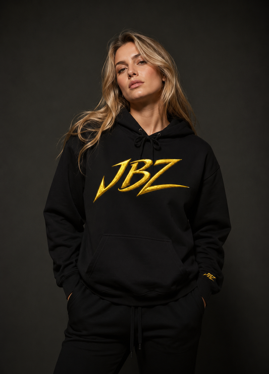 JBZ™ Gold Signature Heavy Blend Hoodie – Brooklyn Series