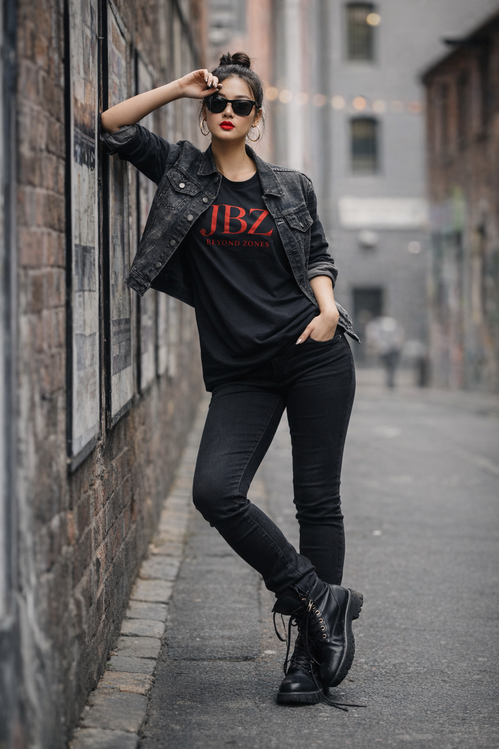 JBZ™ Beyond Zones Core Logo Tee – Premium Streetwear T-Shirt